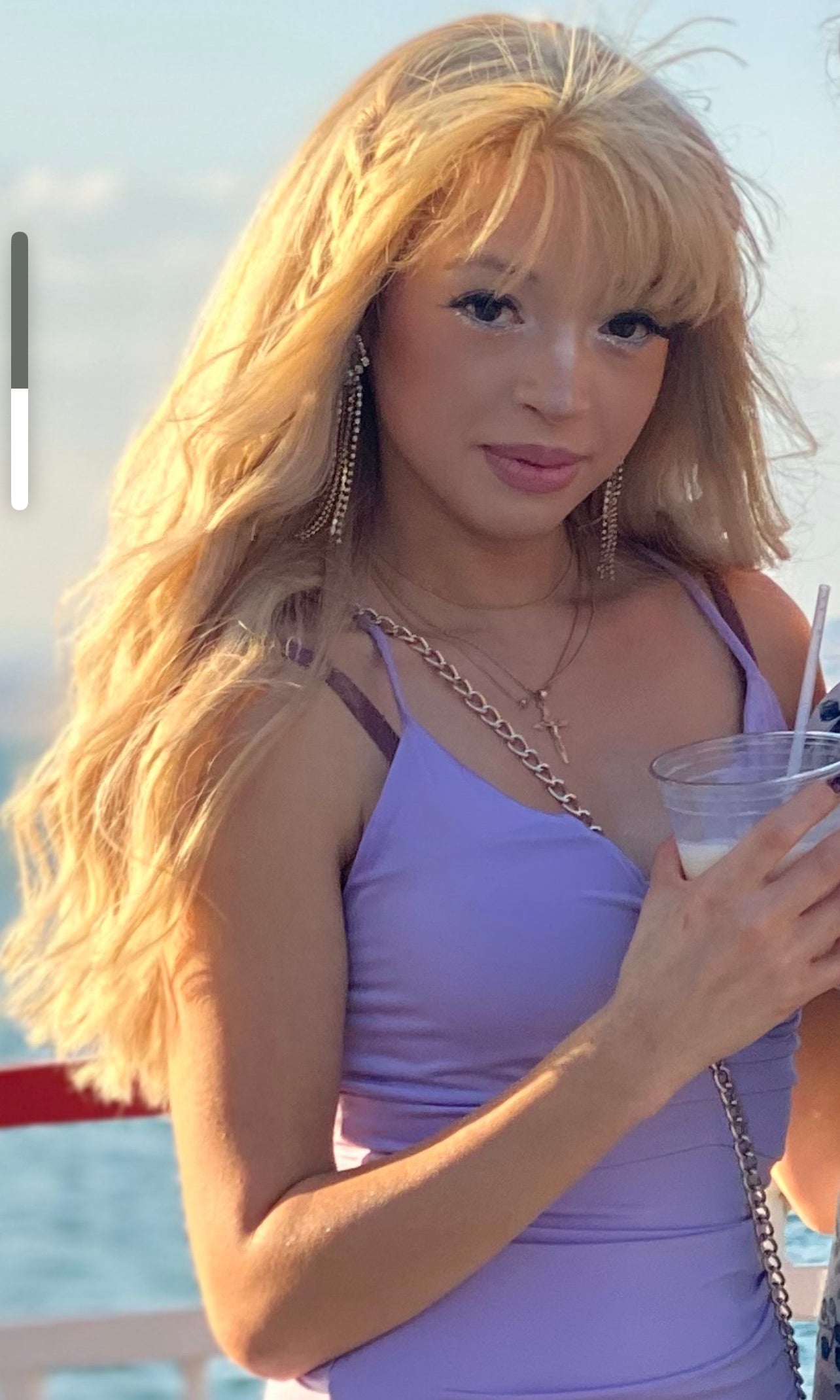 613 bleach Blonde Straight