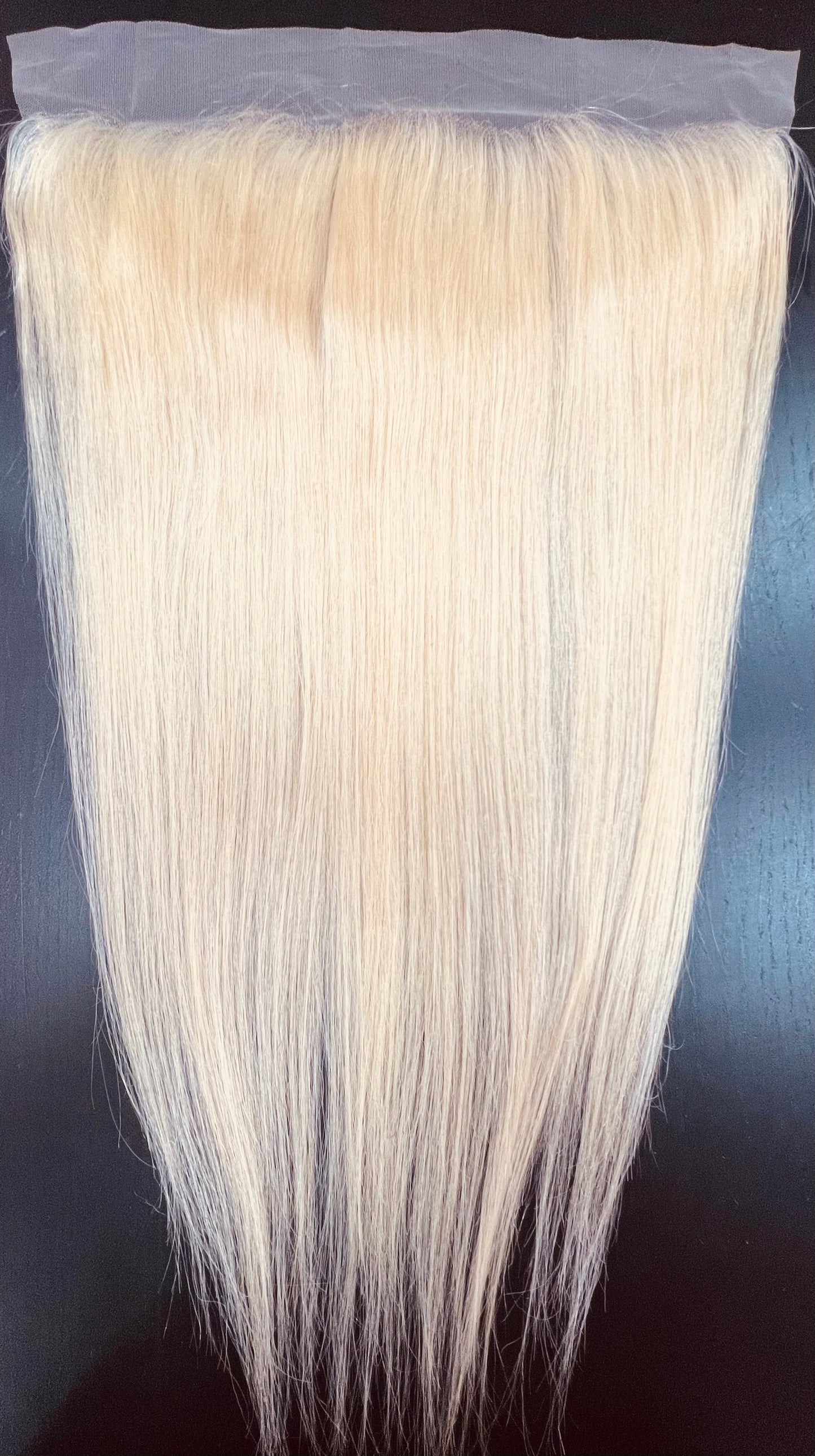 613 Bleach blonde Frontals and closures