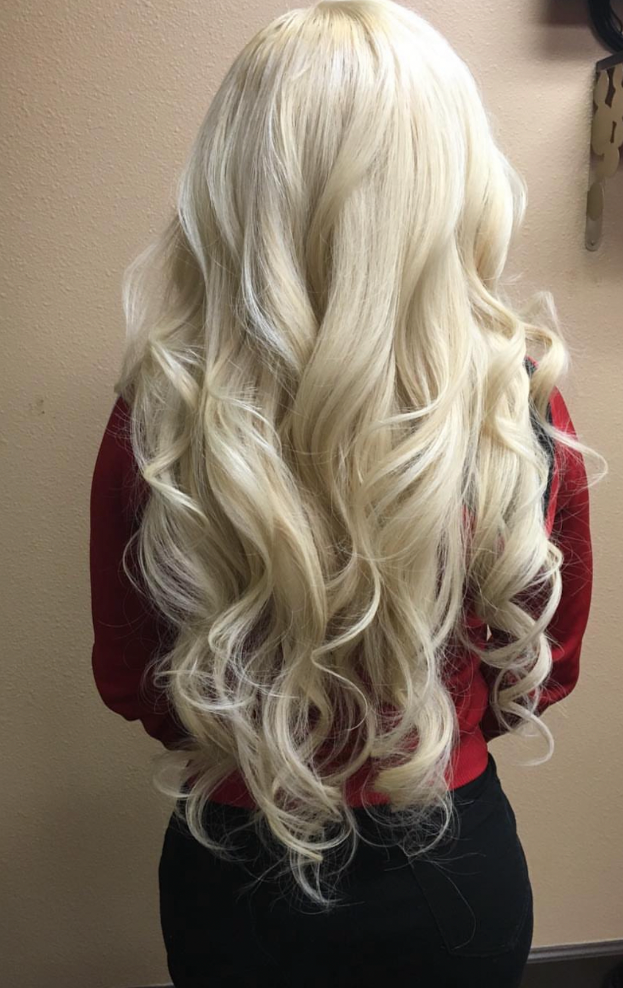 613 bleach Blonde Straight