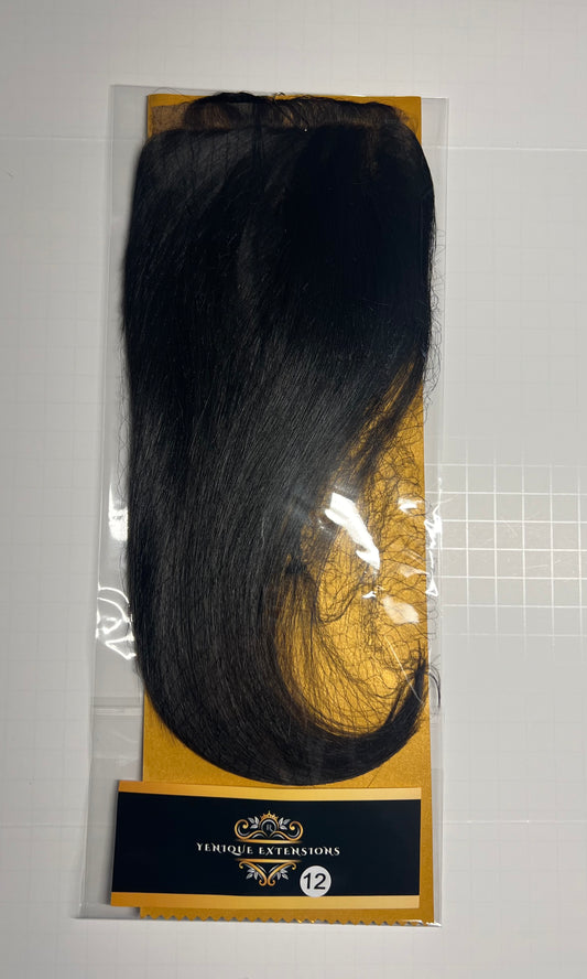 Yenique Straight 4X4 illusion lace Closure