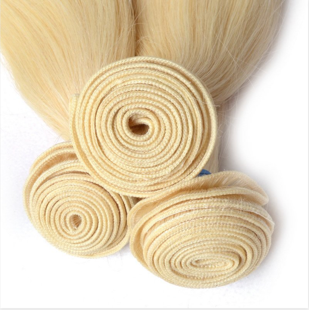 613 bleach Blonde Straight